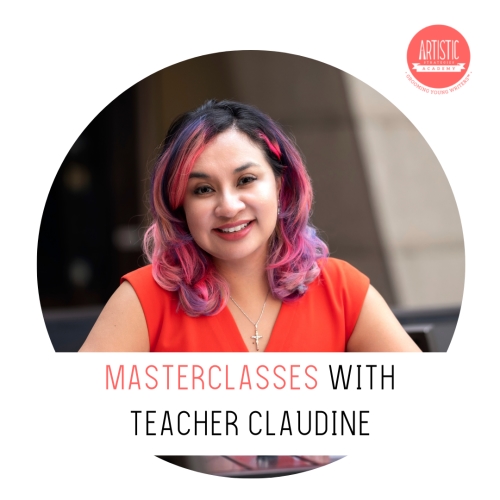 writing masterclass with teacher claudine