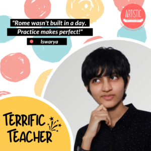 teacher iswarya artistic strategies academy