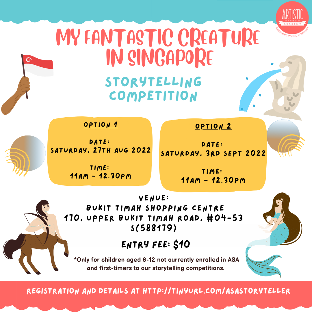 My Fantastic Creature in Singapore (Storytelling Competition)